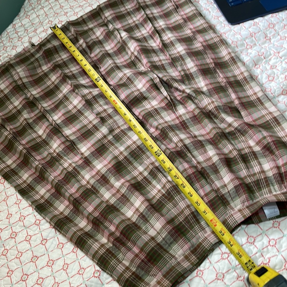 Susan Bristow, soft plaid, mid oxy with fringe - Picture 8 of 9